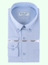 Blue Button Down Premium Oxford Shirt For men's Code-1051