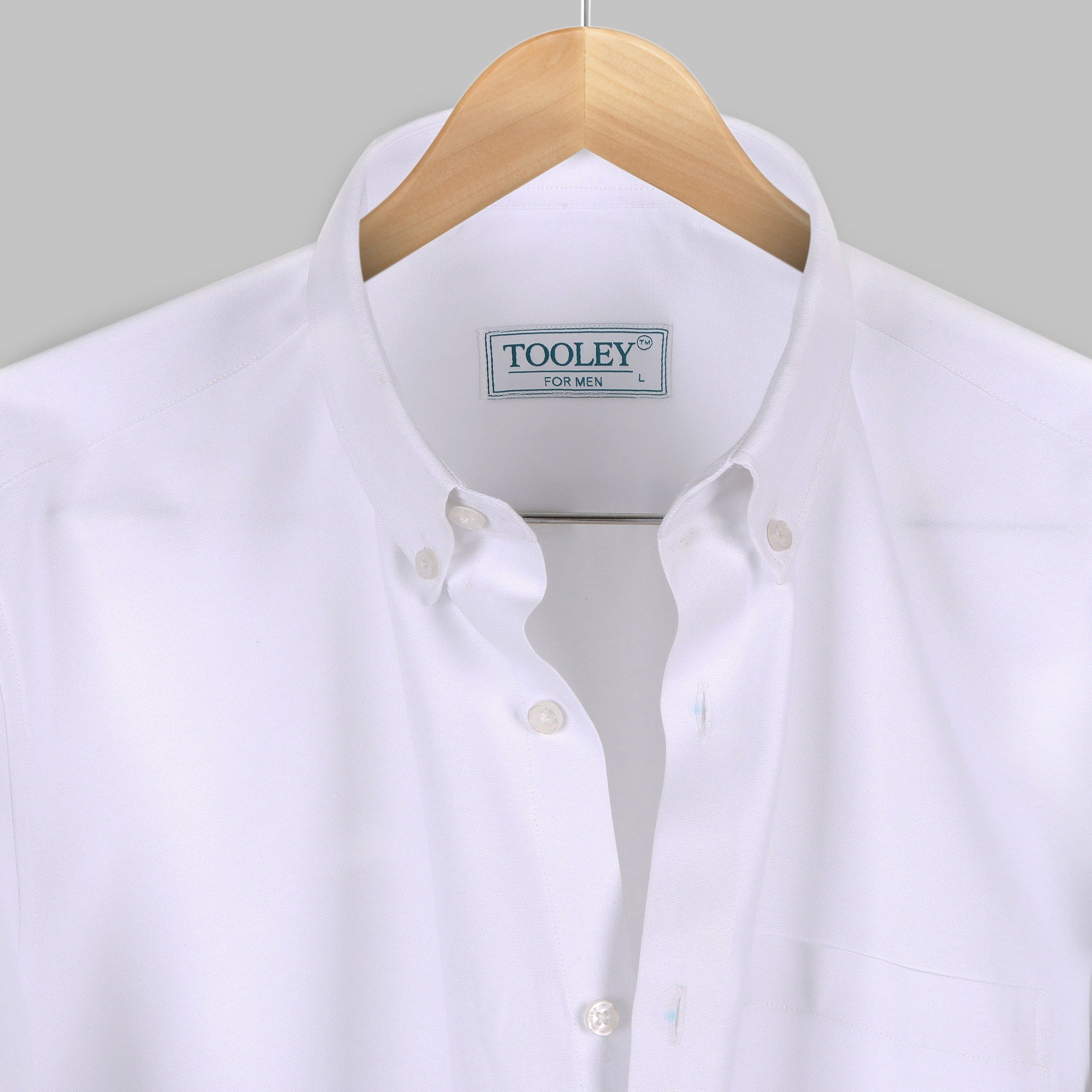 Men Formal Premium Cotton White Shirt Code-1206