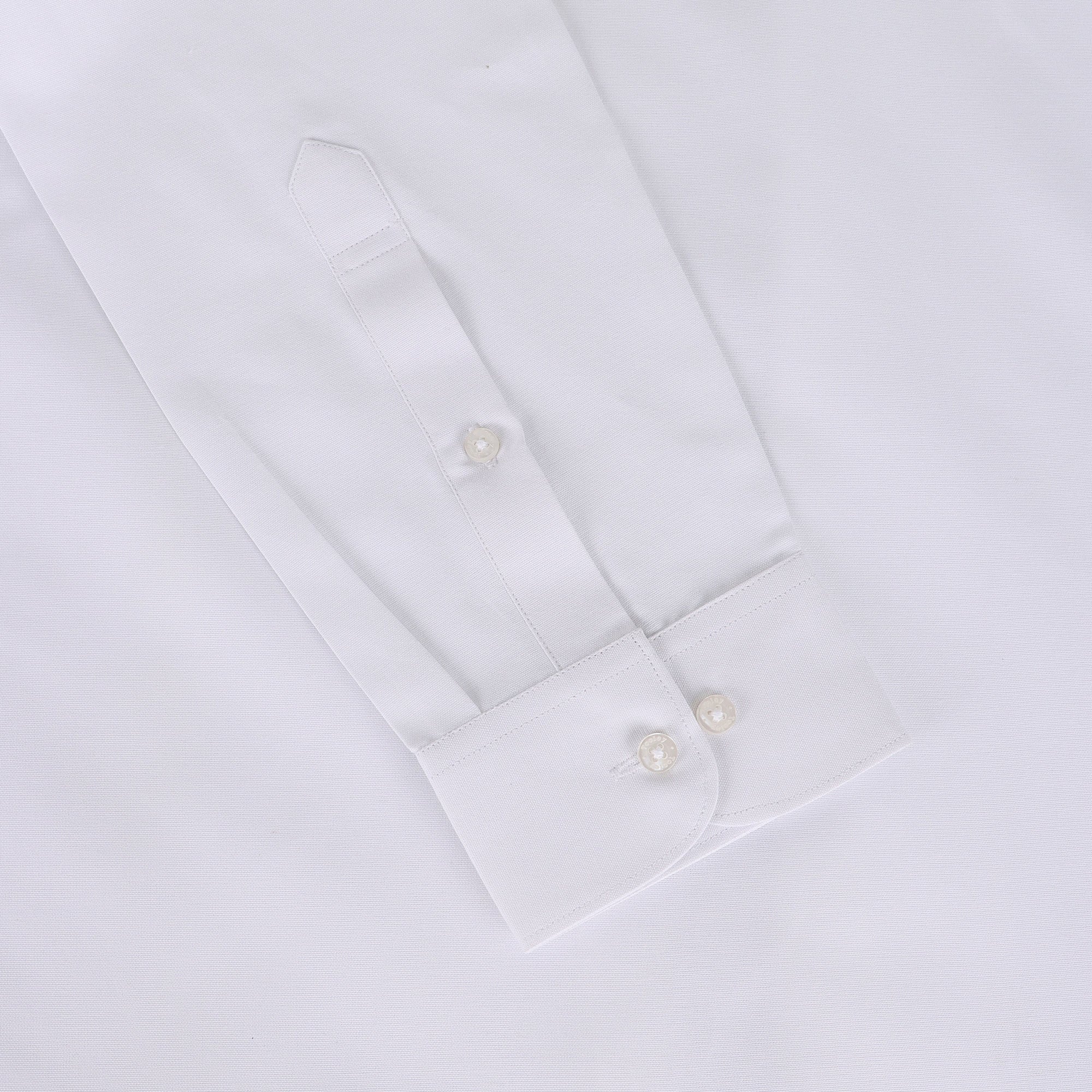 Formal Pure White Oxford Cotton Shirt Code-1050