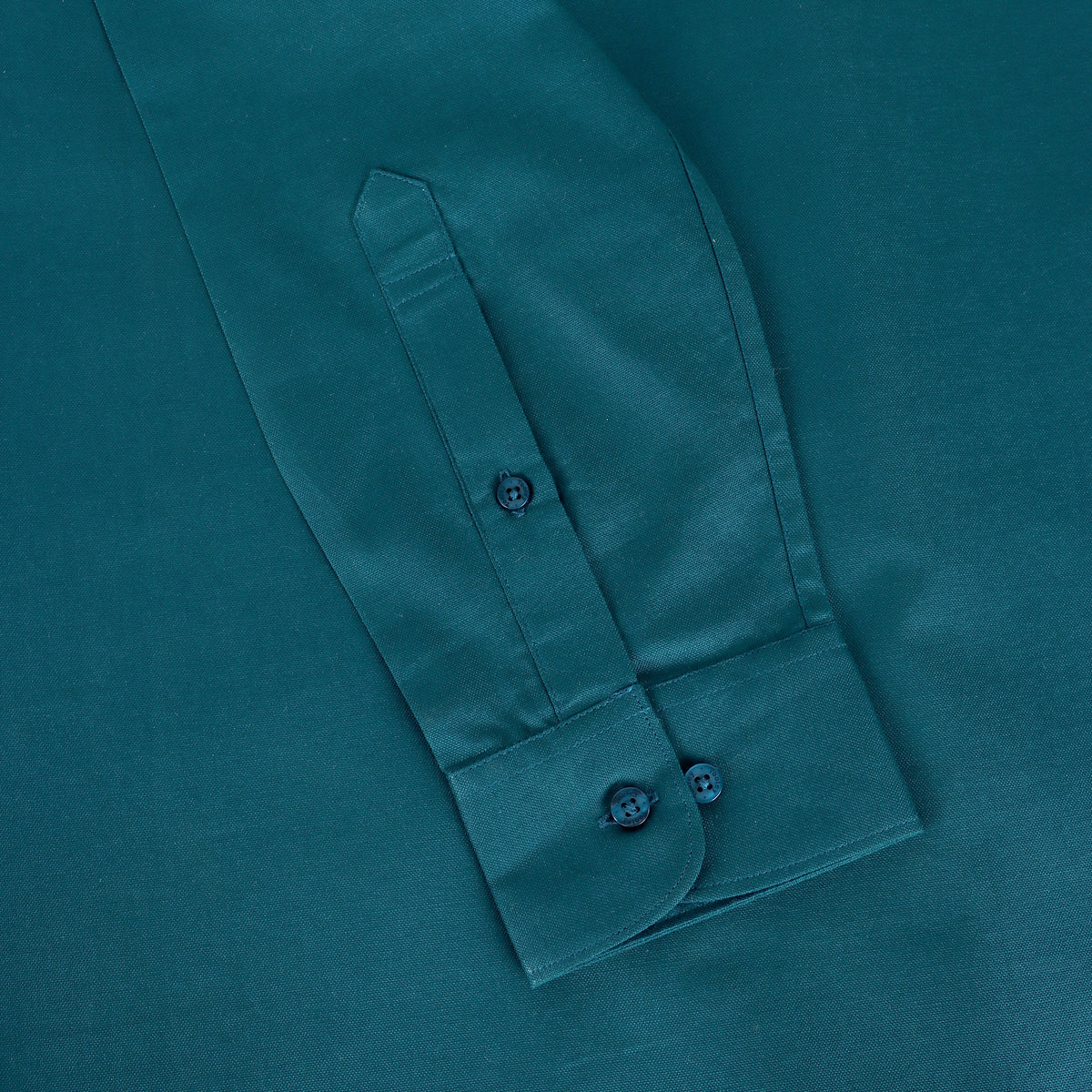 A-Prussian Blue Premium Oxford Cotton Formal Shirt Code-1011