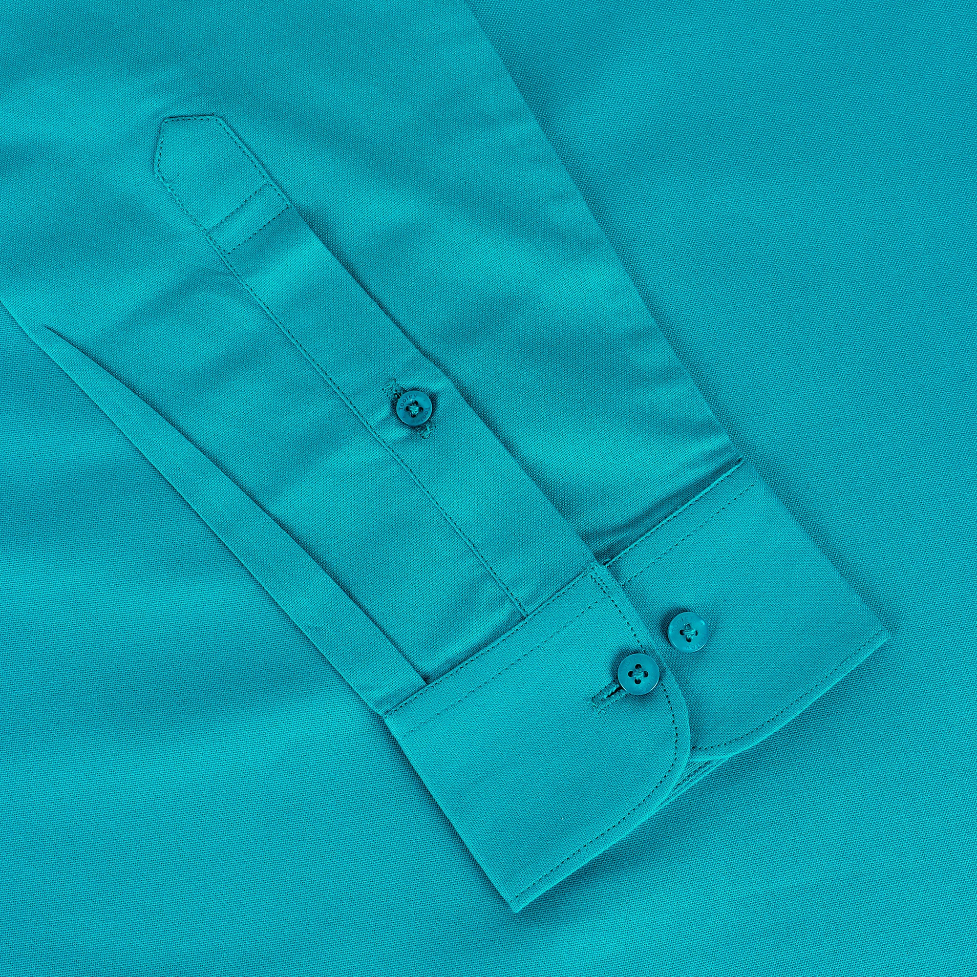 A-Formal Peacock Green Super Oxford Cotton Shirt Code-1007