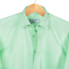 Men's Artichoke Green Linen Full Sleeve Solid Shirt Code-1088