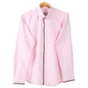 Men Premium Oxford Pink Cotton Blue Lining Designer Shirt Code-1039