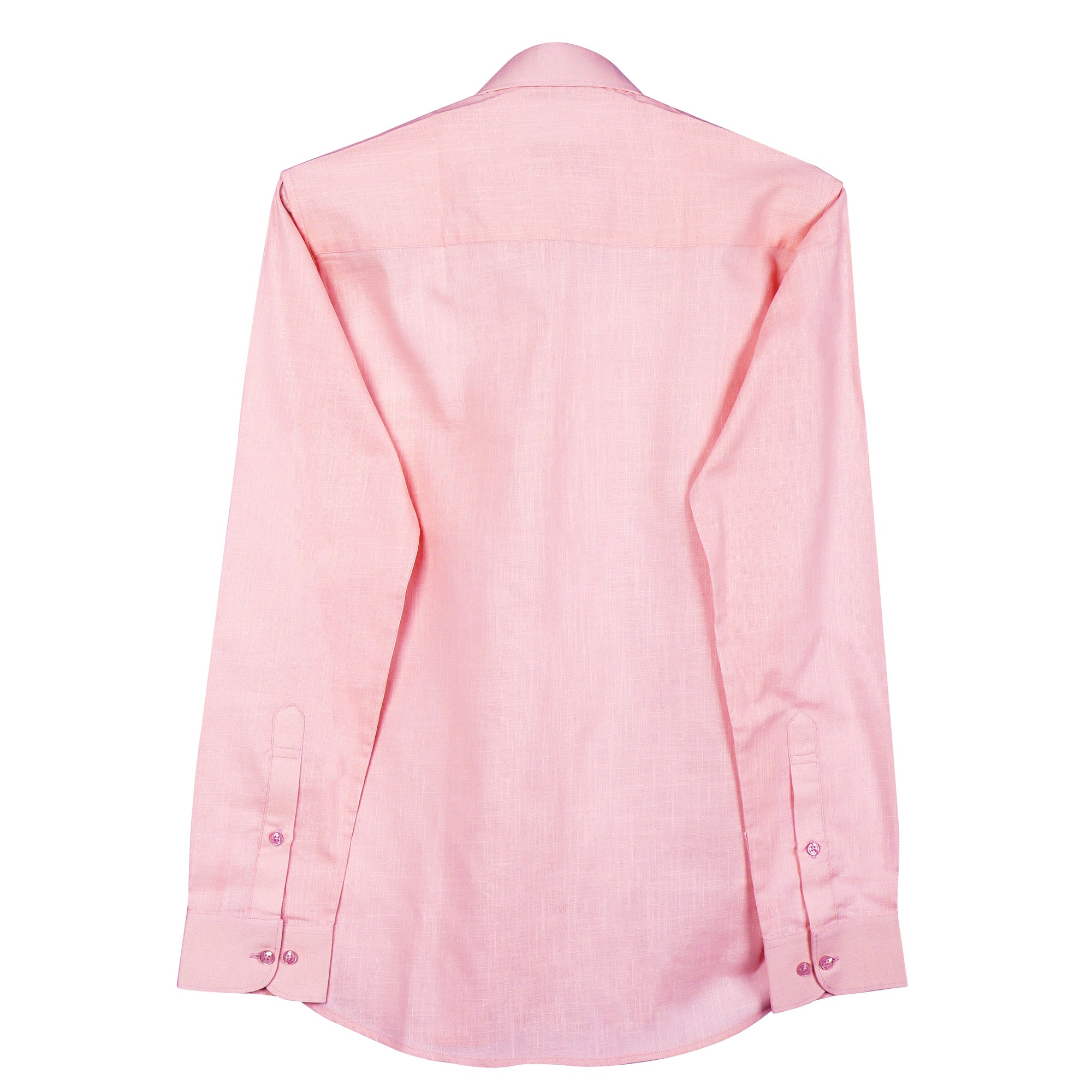 Tooley Formal Light Peach Premium Linen Shirt Code-1040