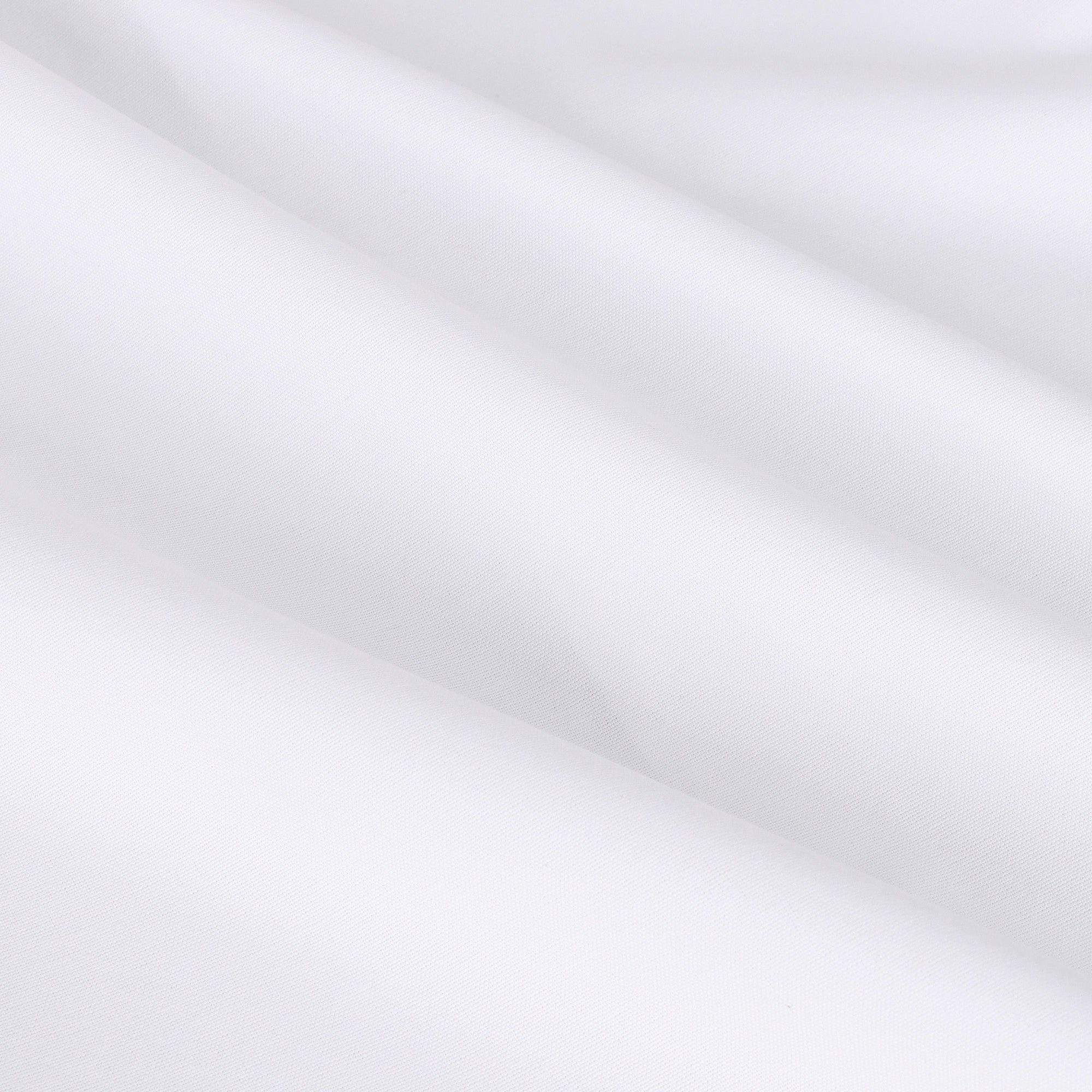 Premium White Giza Cotton With Black Collar Designer Shirt Code-1054