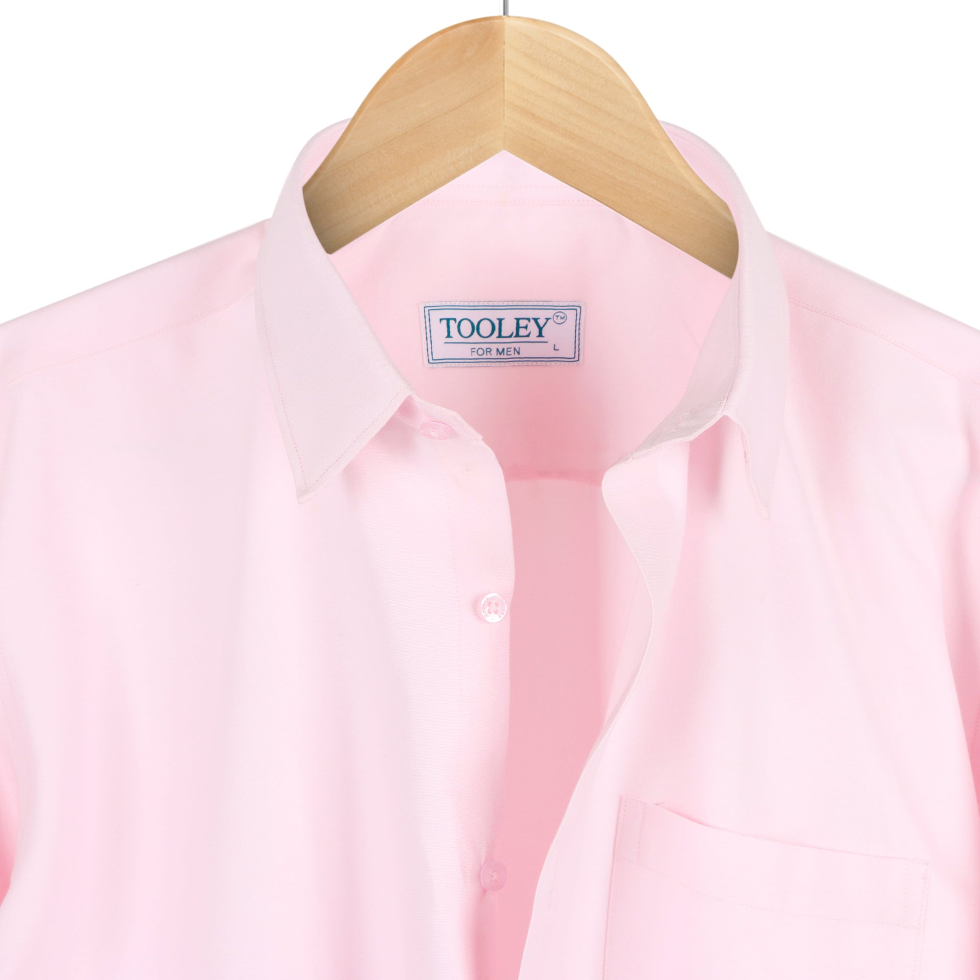 Formal Premium Oxford Cotton Pink Shirt Code-1045