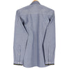 Premium Oxford Grey Cotton Yellow Lining Designer Shirt Code-1023
