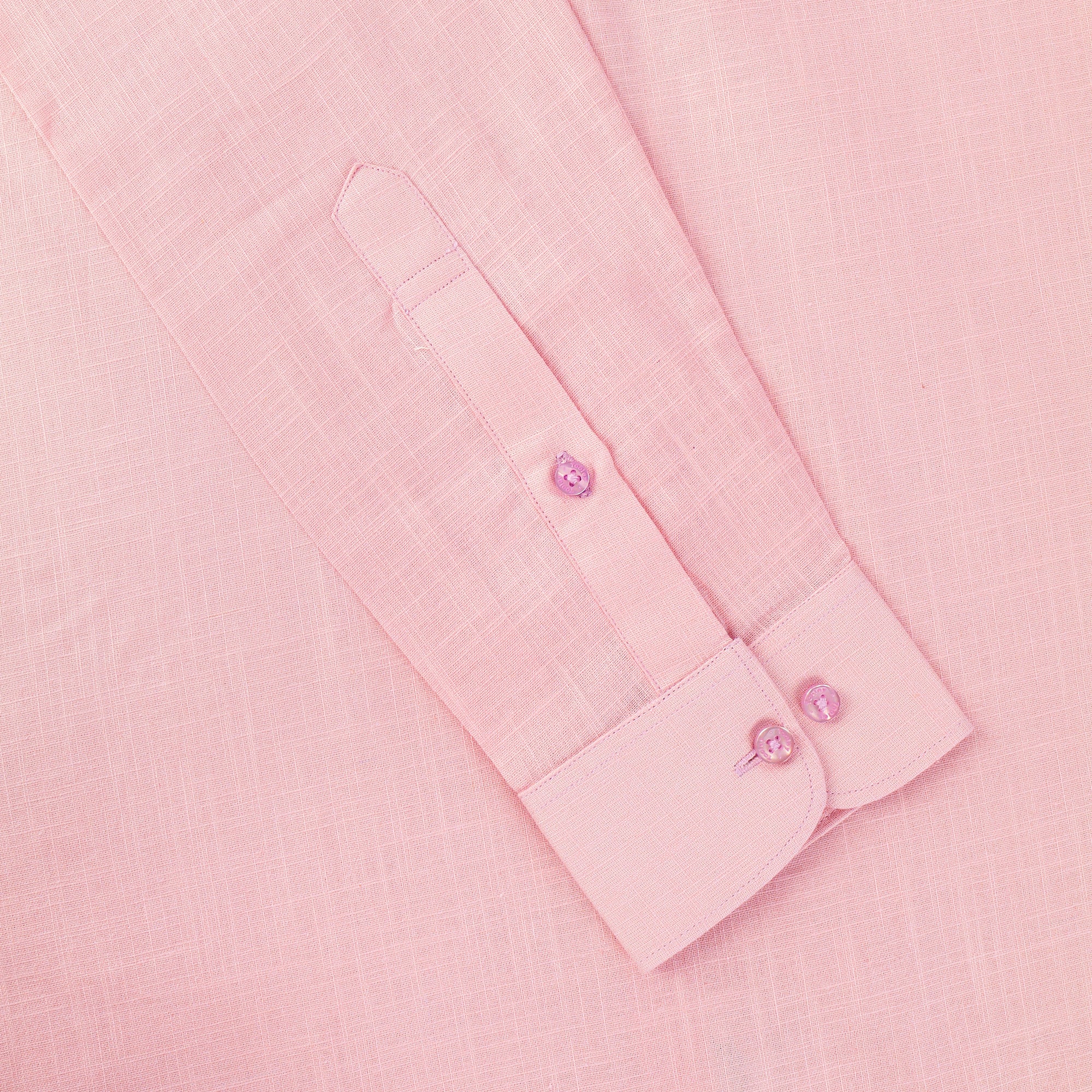 Tooley Formal Light Peach Premium Linen Shirt Code-1040