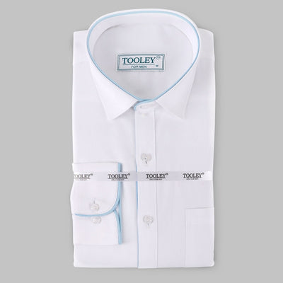 Imported Cotton White Shirt for Men (Code 1250)