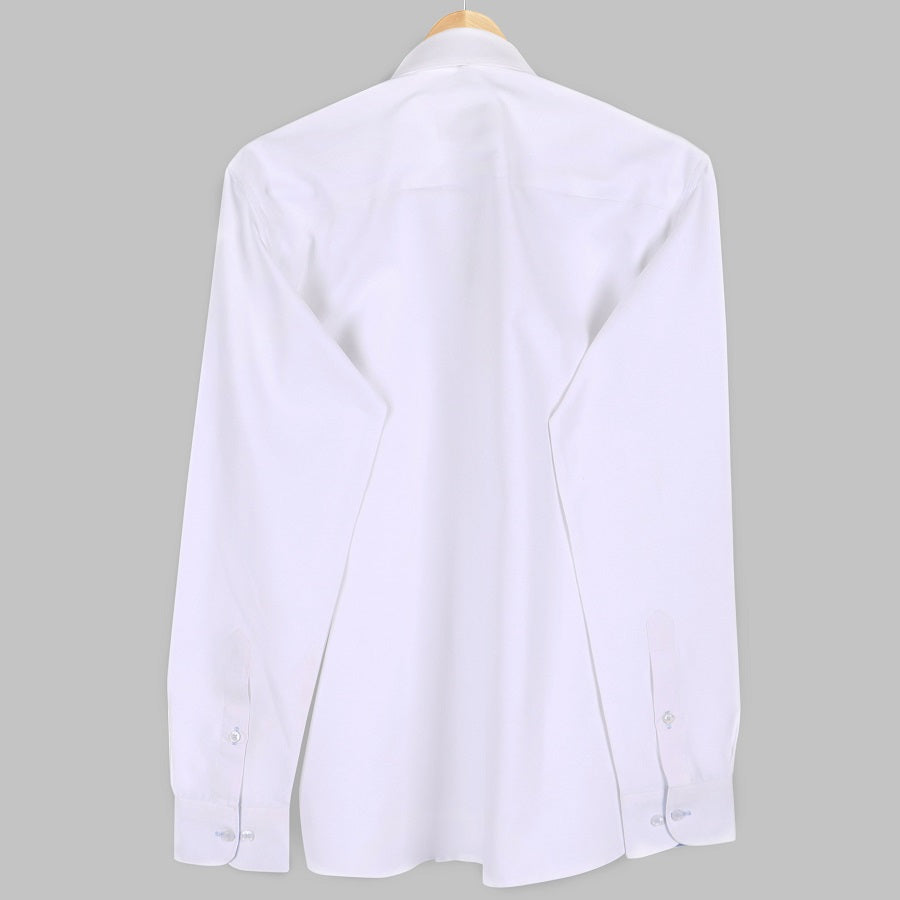 Business standard Designer White Oxford Cotton Shirt Code- 1015