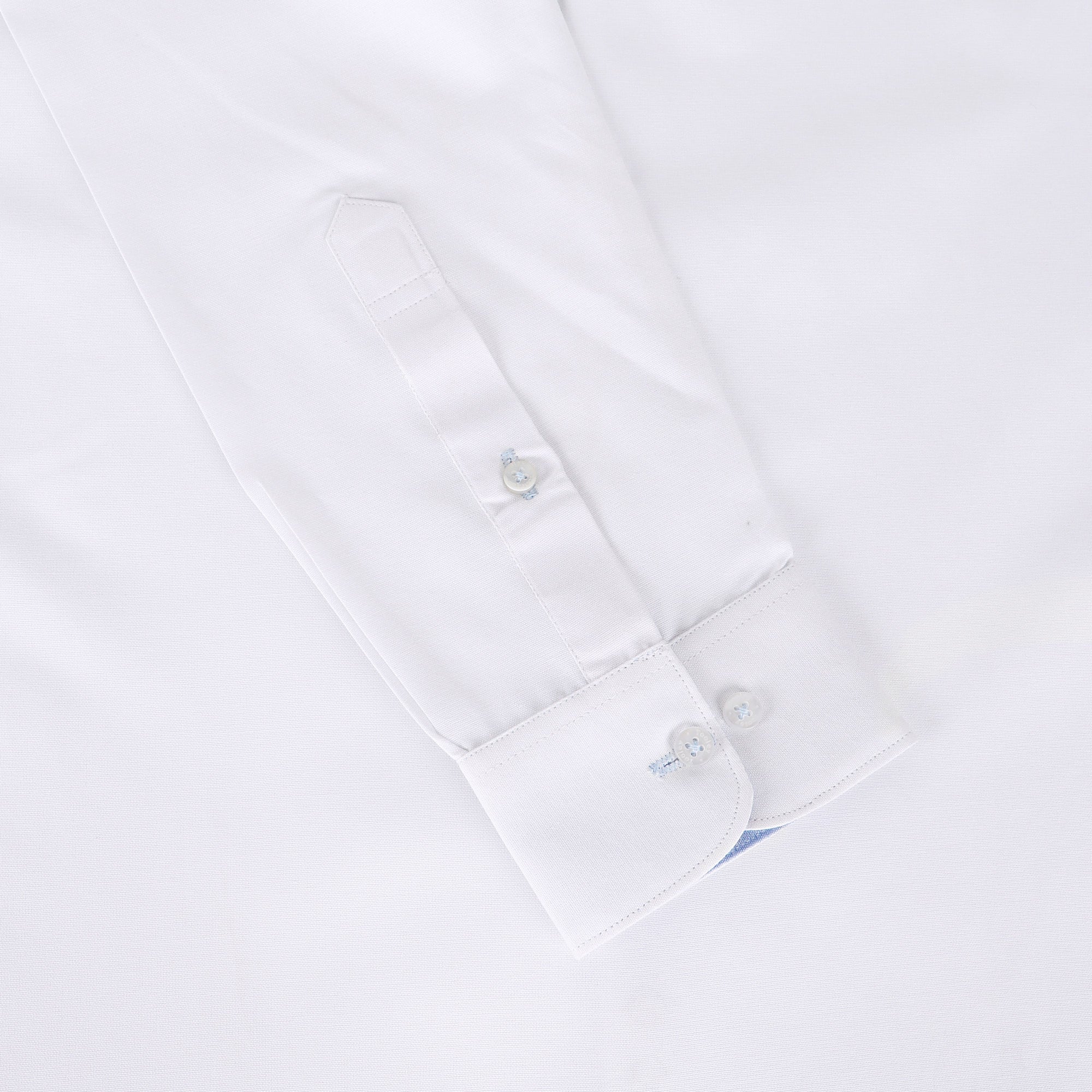 Business standard Designer White Oxford Cotton Shirt Code- 1015