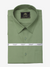 A- Men's Premium Giza Cotton Olive Green Formal Shirt Code-1001