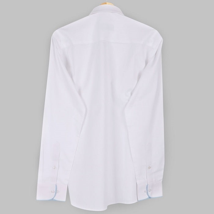 Imported Cotton White Shirt for Men (Code 1250)