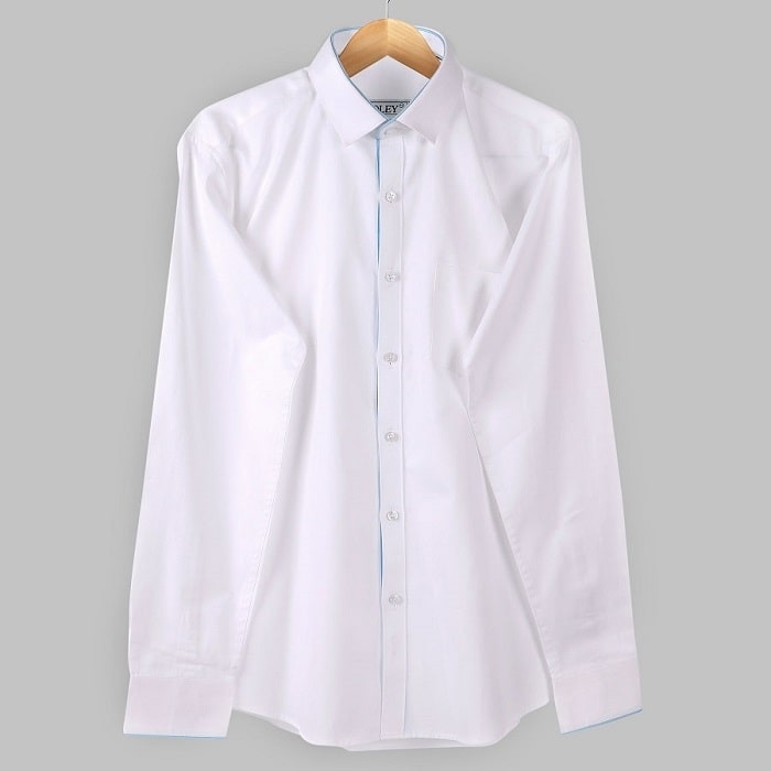 Imported Cotton White Shirt for Men (Code 1250)