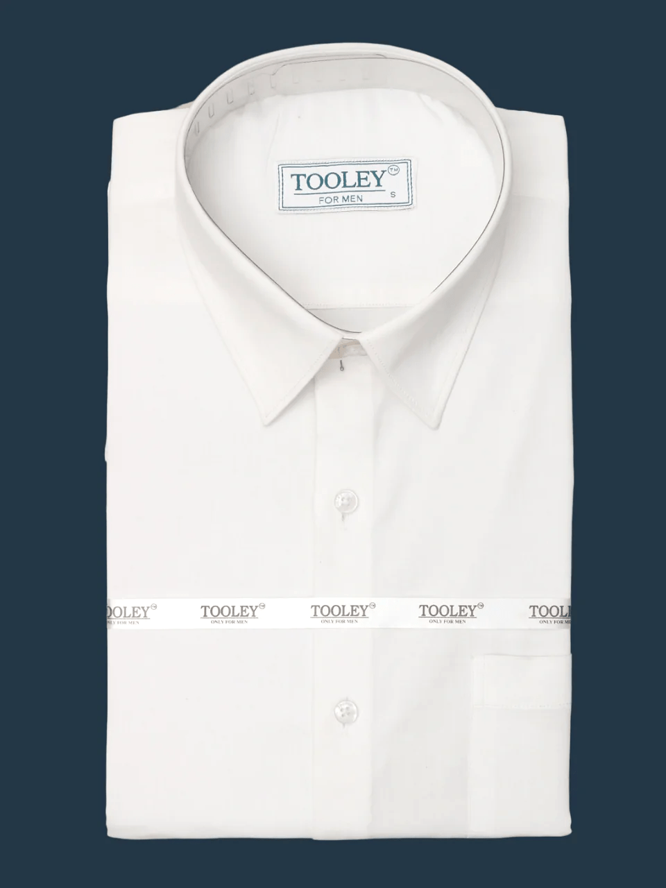 Decent Luxury Formal Premium Cotton Full Sleeves White Shirt For Men Code-1285