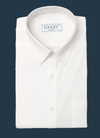 Decent Luxury Formal Premium Cotton Full Sleeves White Shirt For Men Code-1285