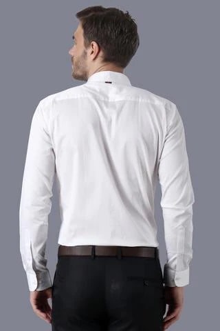 A- Men Premium Cotton Ultra Classic Long Sleeves Formal White Shirt Code-1210