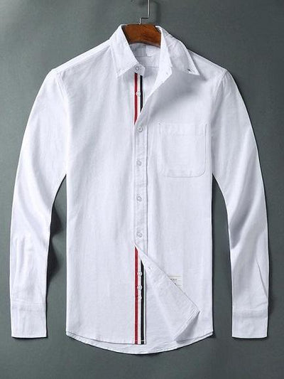 Men White Tailored Fit Premium Cotton Formal Shirt Code-1236