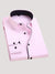 Men Cotton Light Pink Solid Full Sleeves Formal Shirt Code-1263