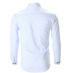 Men's Designer Cotton Button-Down White Shirt Code-1012