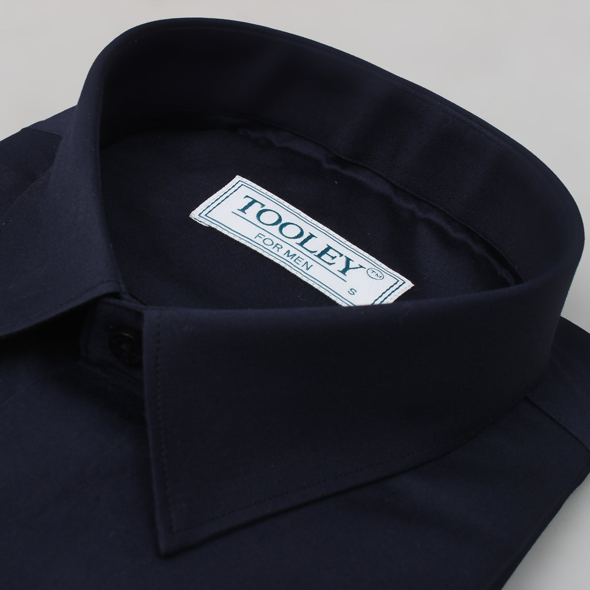 Men Formal Navy Blue Cotton Shirt Code-1082