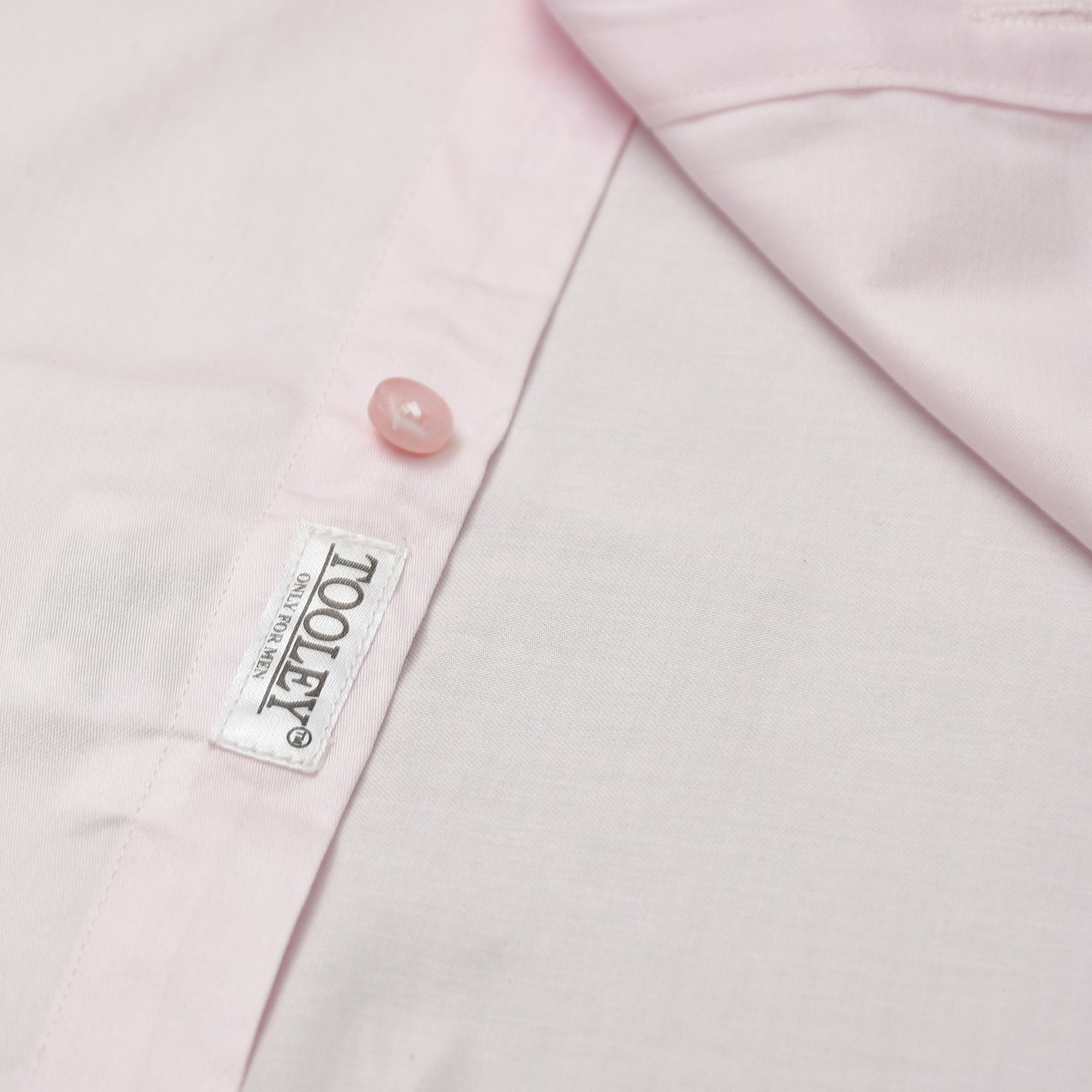 A-Men's Oxford Cotton Summer Light Pink Formal Shirt Code-1084