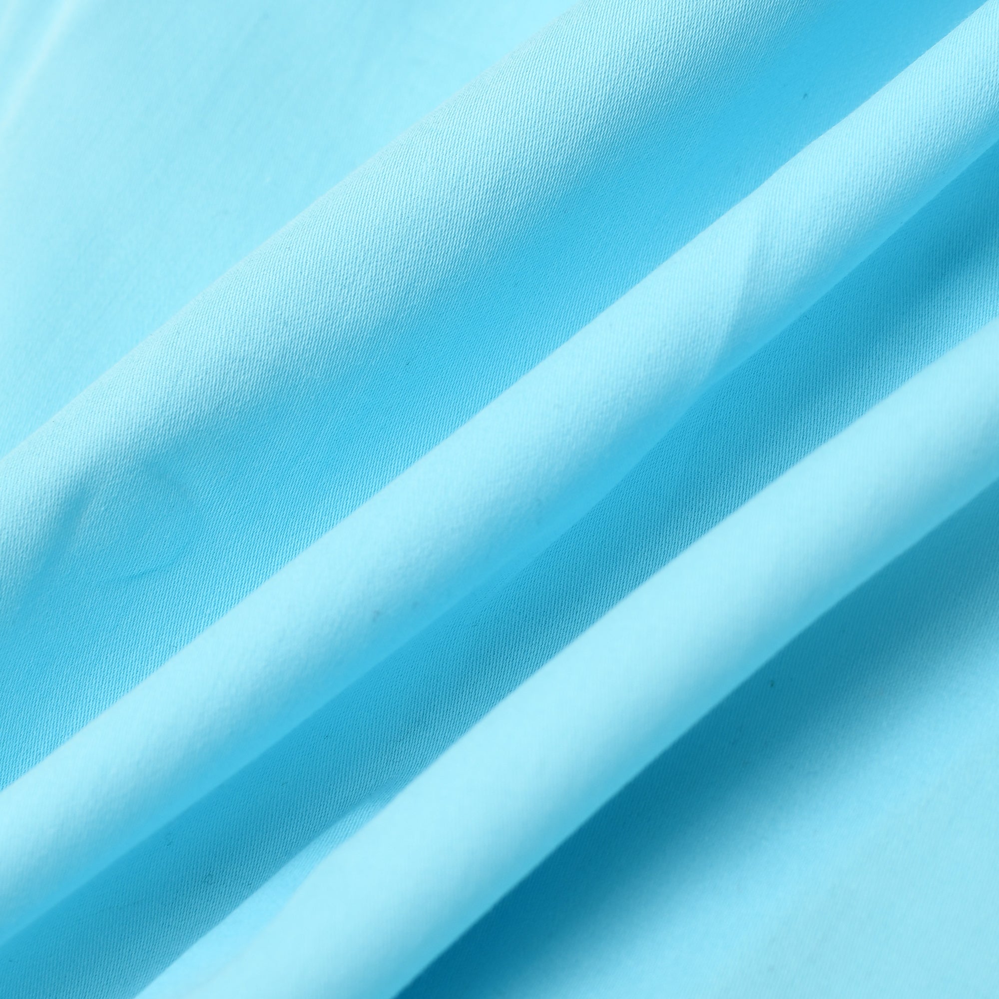 Premium Handmade Turquoise Giza Cotton Full Sleeves Shirt Code-1071