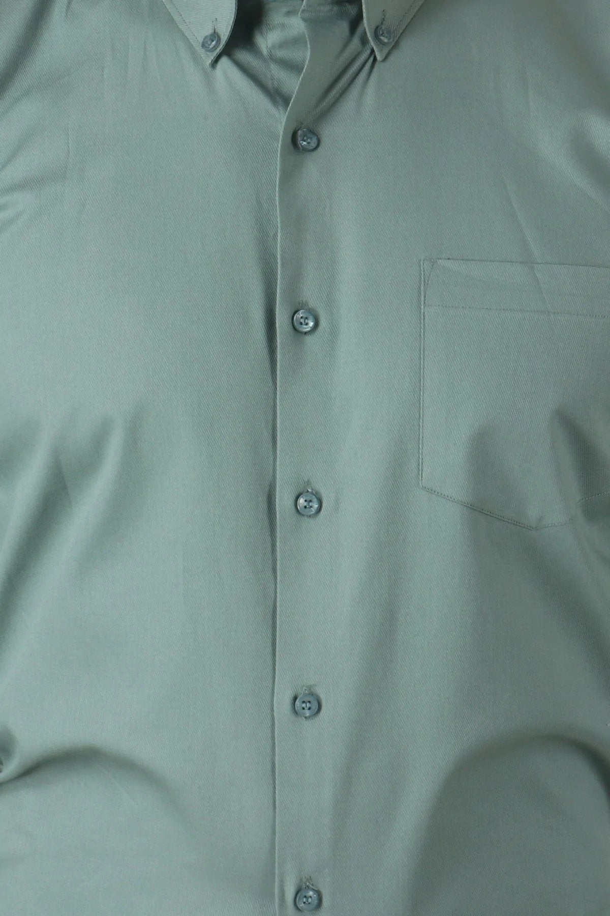 Men Cotton Lincoln Green Formal Button-Down Collar Shirt Code-1086